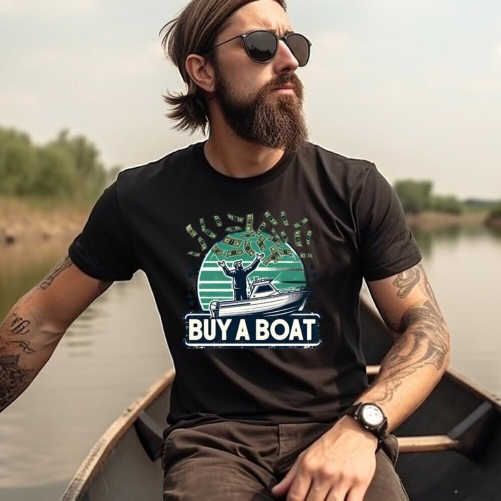 Buy A Boat Unisex T Shirt Country And Western Cowboy